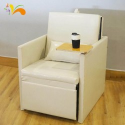 Multi-function fold able leather sofa bed 