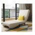 Nordic Japanese lazy sofa single sofa bed multi-functional bedroom leisure sofa chair living room cloth sofa recliner