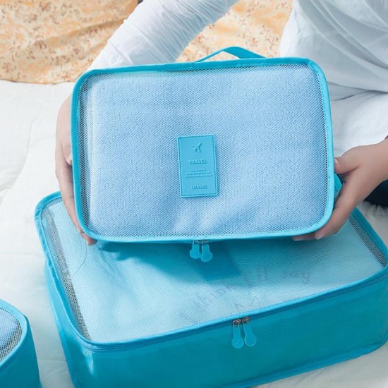 6pcs luggage storage bag set 